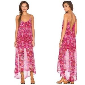 Show Me Your MuMu Pink Maxi Dress